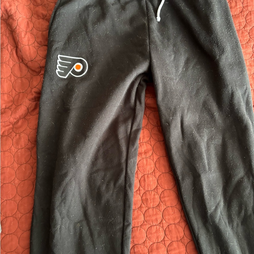 Kids Black Sweatpants with Logo